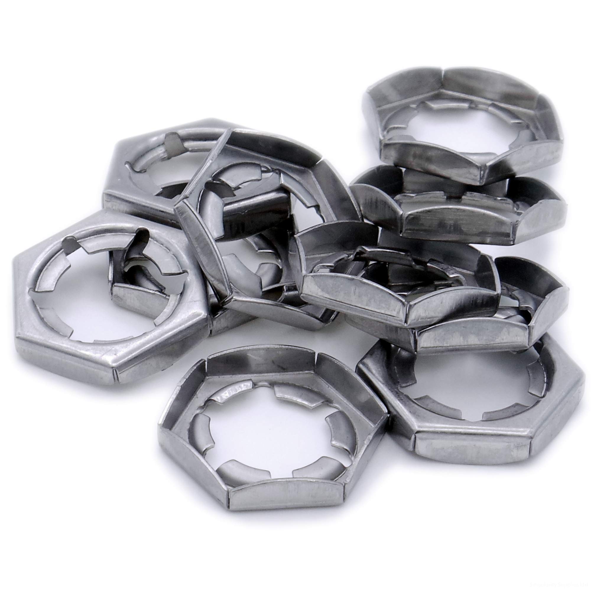 M4 (4mm) Counter Nuts - Stainless Steel (A2) (Pack of 20)