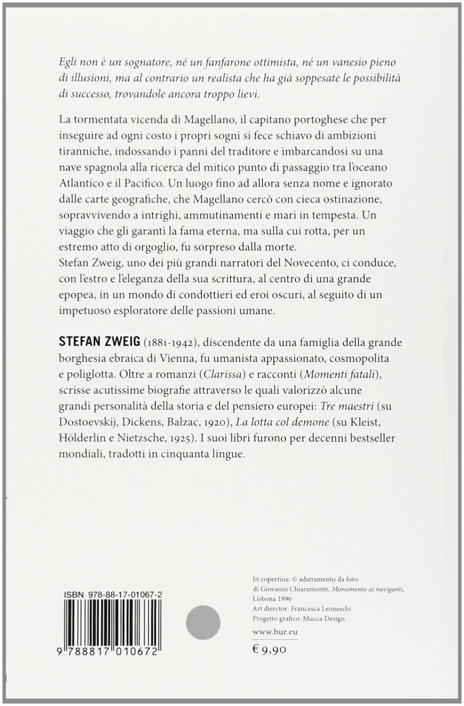 Magellano Zweig Stefan 9788817010672 Amazon Com Books