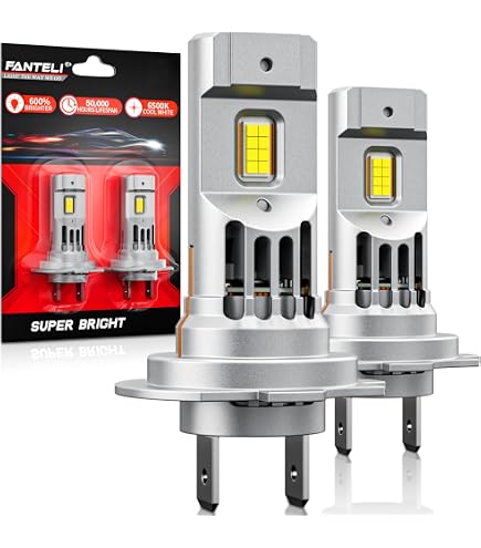 Amazon.com: ATVATMT H7 Motorcycle LED Bulbs for Kawasaki KLR650