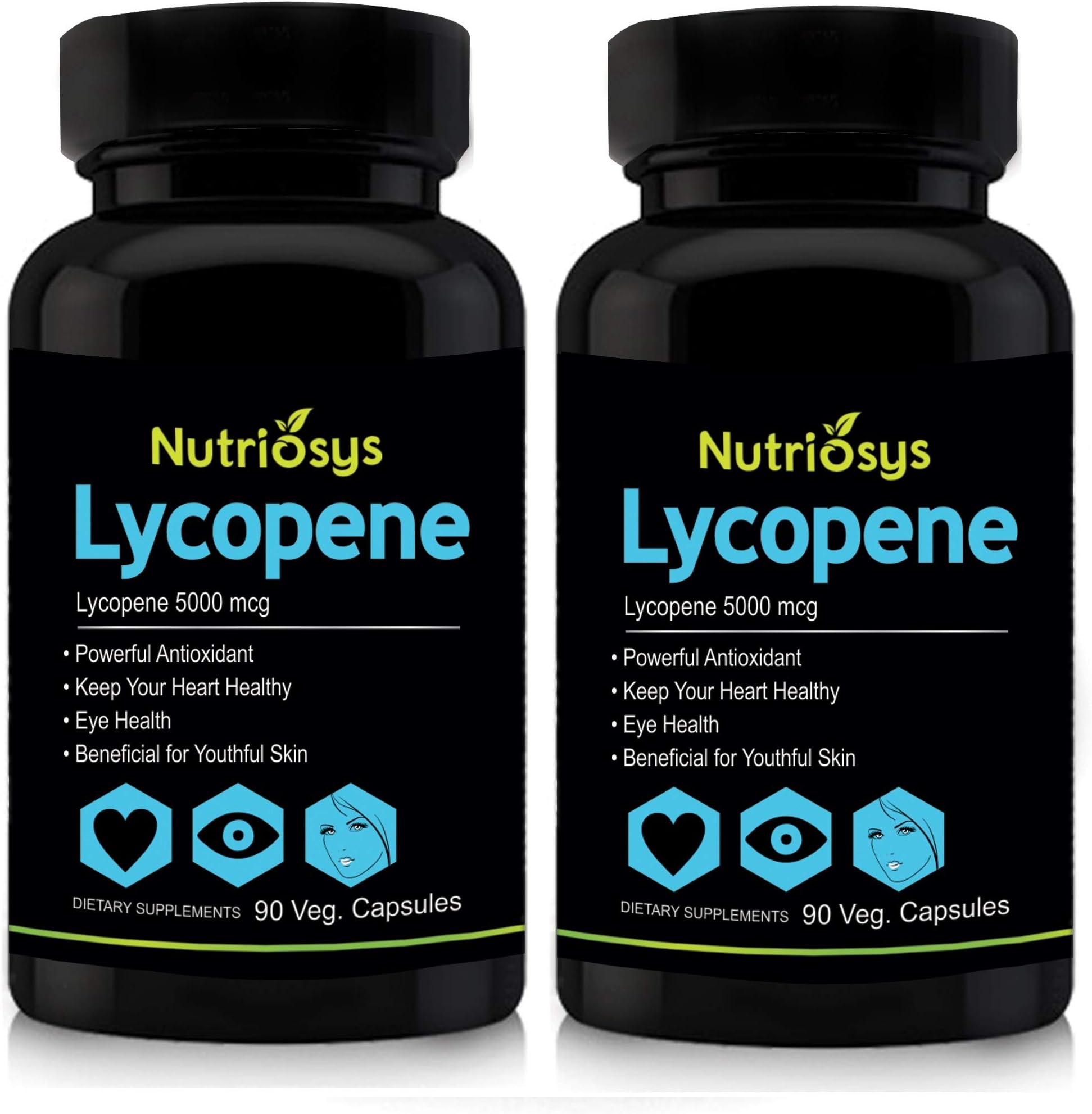 Nutriosys Lycopene with Multivitamins - 5000mcg (90 Veg Capsules) Pack of - 2