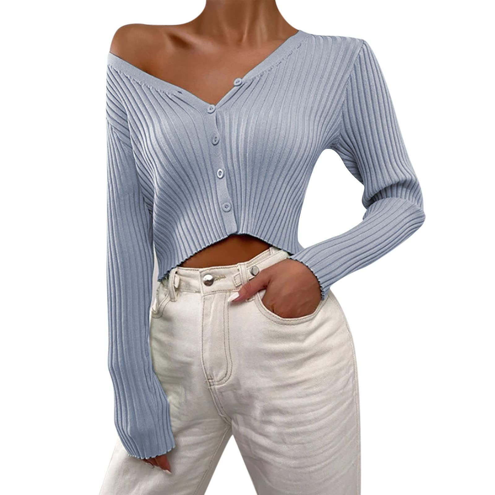 Cardigan for Women Dressy Short Sleeve Button Down