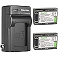 Kastar 2 Pack Battery and Charger for Sony NP-FP50 Handycam DCR-HC21 DCR-HC23 DCR-HC30 DCR-HC85 DCR-HC94 DCR-HC96 DCR-SR100 DCR-SR30 DCR-SR40 DCR-SR50 DCR-SR60 DCR-SR70 DCR-SR80 HDR-HC3 Camcorders