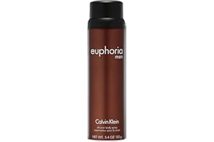 Calvin Klein Euphoria For Men Deodorant- With Notes of Ginger Pepper, Black Basil, Cedar Leaf, Creamy Suede Accord & Patchouli Accord