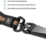 BullyBillows Anti-Tangle Anti-Pull Dog Lead 1.2m Black view 3