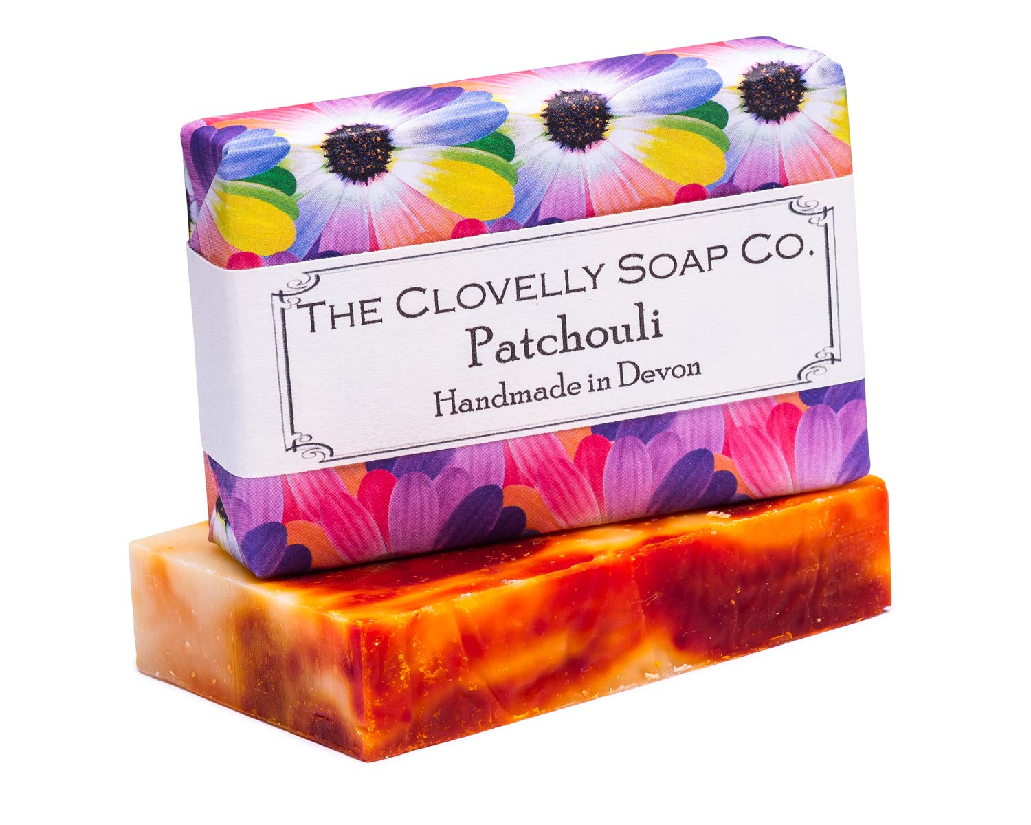 Clovelly Soap Co Natural Handmade Patchouli Soap Bar for all Skin Types 100g