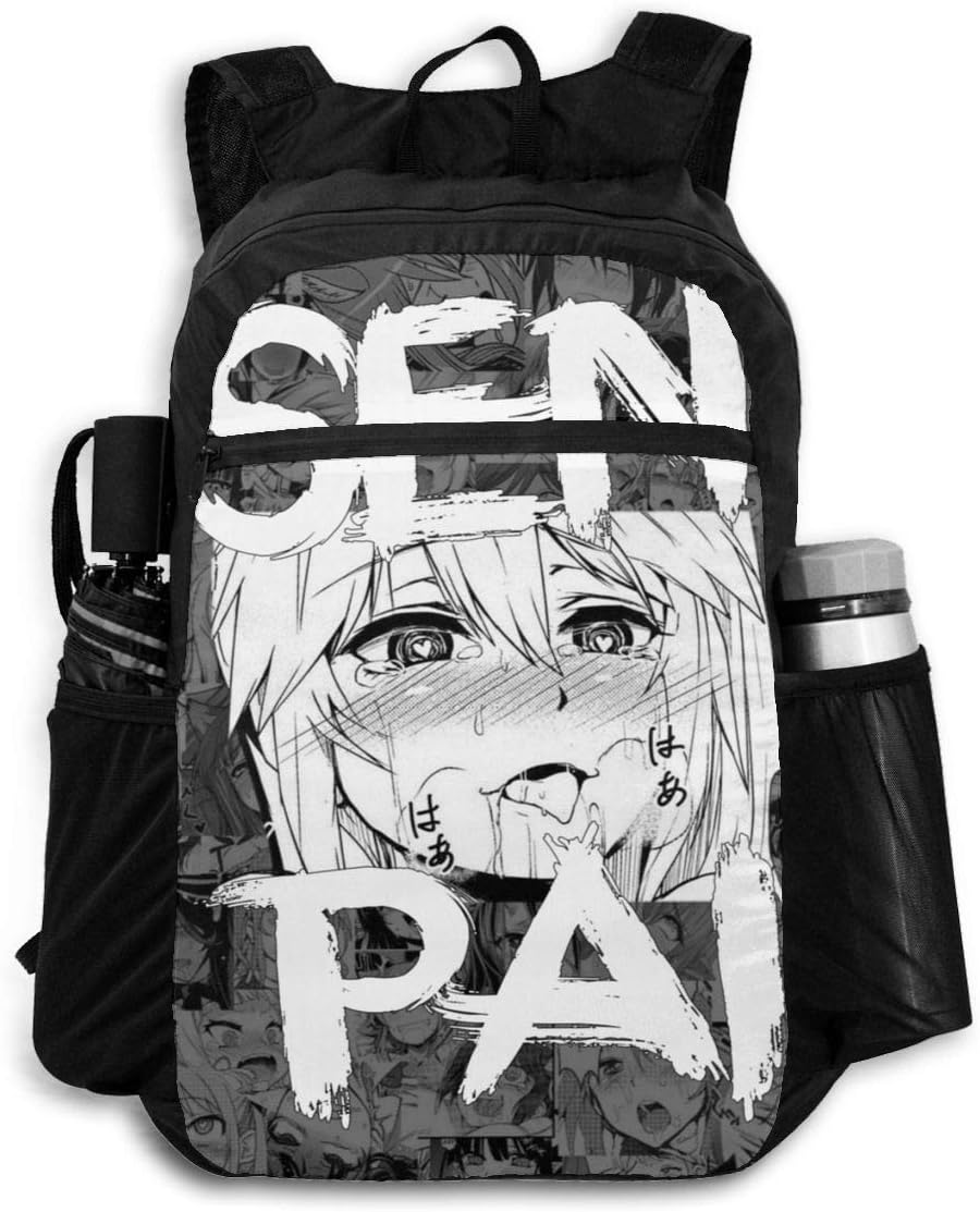 Senpai Ahegao Mans She Travel Packet Multi-Functional Backpack