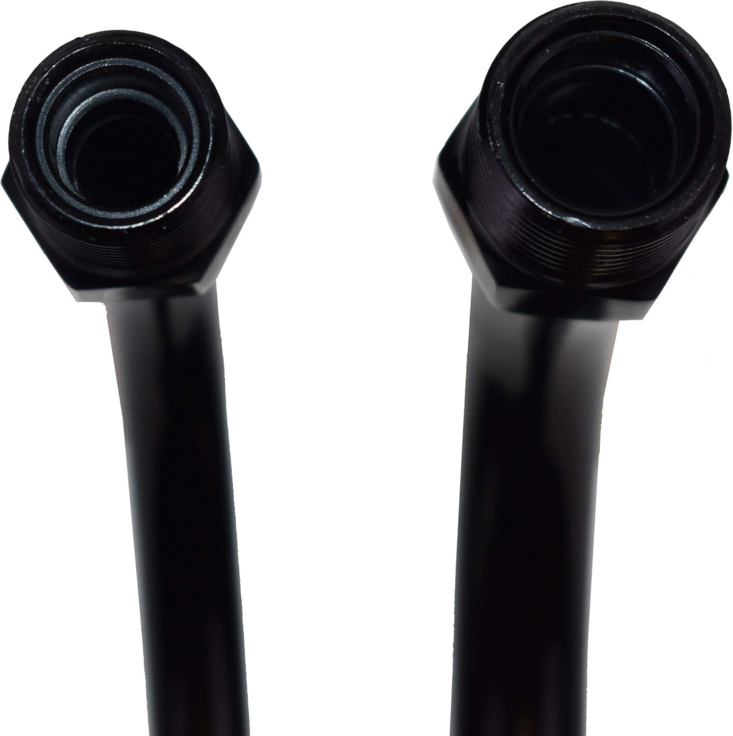 A/C Compressor Curved Manifold Compatible W/ Sanden SD7B10 7176 SD7 Style, Black eBay