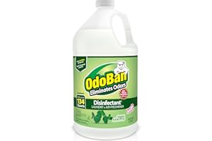 OdoBan Disinfectant Concentrate and Odor Eliminator, Made in the USA, Original Eucalyptus Scent, 134 Ounces