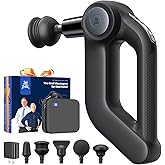 BOB AND BRAD D5 Pro Massage Gun with 13mm Amplitude, FSA-HSA Eligible, Professional Deep Tissue Percussion Massage Gun, Ergonomic D-Handle for Effortless Muscle Pain Relief, Adapter Included