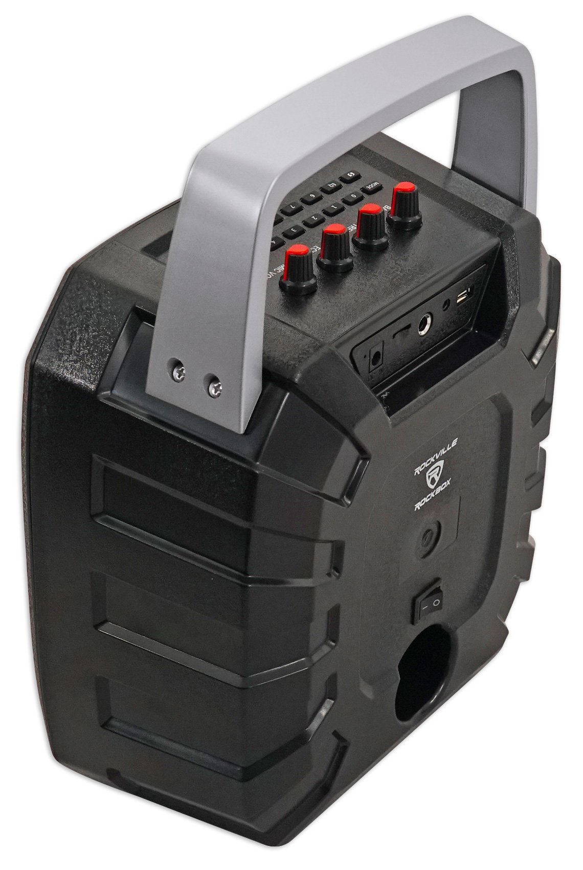 Rockville ROCKBOX 6.5" 100 Watt Portable Rechargable Bluetooth Speaker