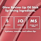 e.l.f. Glow Reviver Lip Oil Stick Tinted Hydrating Non-Sticky Vegan Cruelty-Free view 5