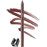 TOSOUATOP 2 IN 1 Eyeliner Pencil【Smudge Proof】【Water Proof】【Long Wearing】，1# PLUM