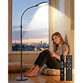 TroupePal Light Therapy Lamp 11000 Lux, Full Spectrum LED UV-Free Sunlight Lamp with 10 Adjustable Brightness & 5 Color Temperatures, 3 in 1 Light Therapy Floor Lamp for Home Office, Black