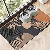 Dog Food Mats for Floors, Absorbent Dog Bowl Mat for Food and Water Dispenser Mat, Quick Dry Cat Food Mat Pet Supplies