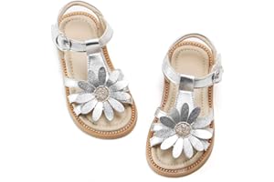 Kiderence Toddler Girls Sandals Little Girls Kids Shoes Girls Sandals Toddler