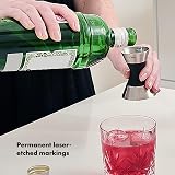 OXO Double Steel Measuring Jug Two-Sided Jigger 1/3 3/4 1 1/2 oz / 1 / 4 1 / 2 view 3