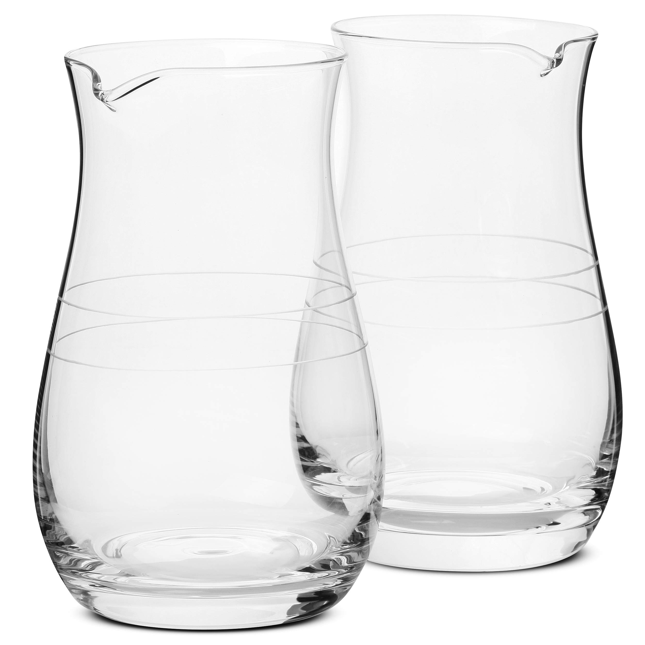 Photo 1 of BTaT- Wine decanter, 2 PCS, 9.3 oz, Small Wine Carafe, Small Decanter, Christmas Gifts