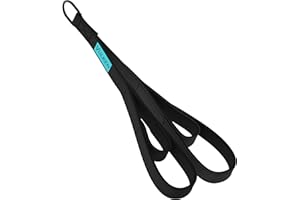 Vulken Tricep Rope Cable Attachment. 28.7 Inch & 22 Inch Two Lengths Built in One Pull Down Rope, Black & Pink