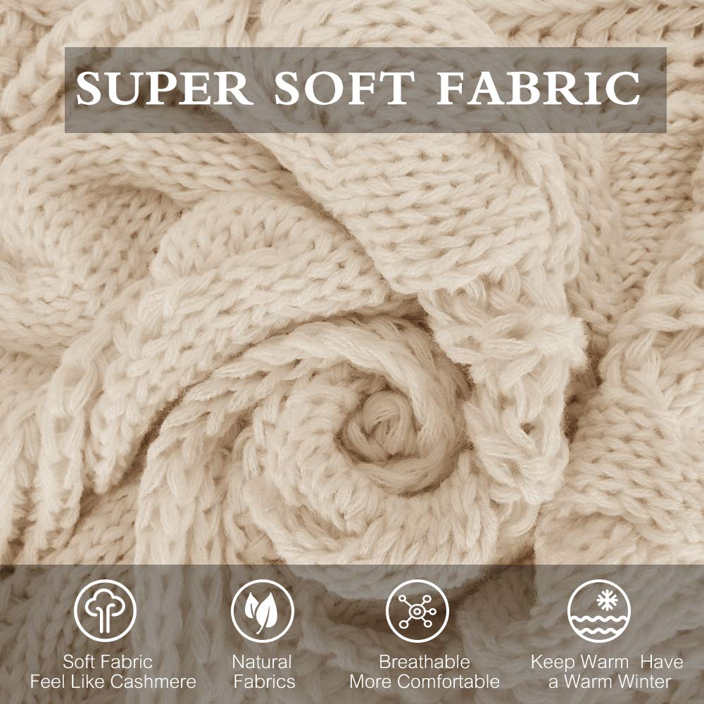 ZOORON Winter Knit Infinity Scarfs for Women Thick Circle Loop Neck Warmer Fashion Scarves ZOORON Winter Knit Infinity Scarfs for Women Thick Circle Loop Neck Warmer Fashion Scarves