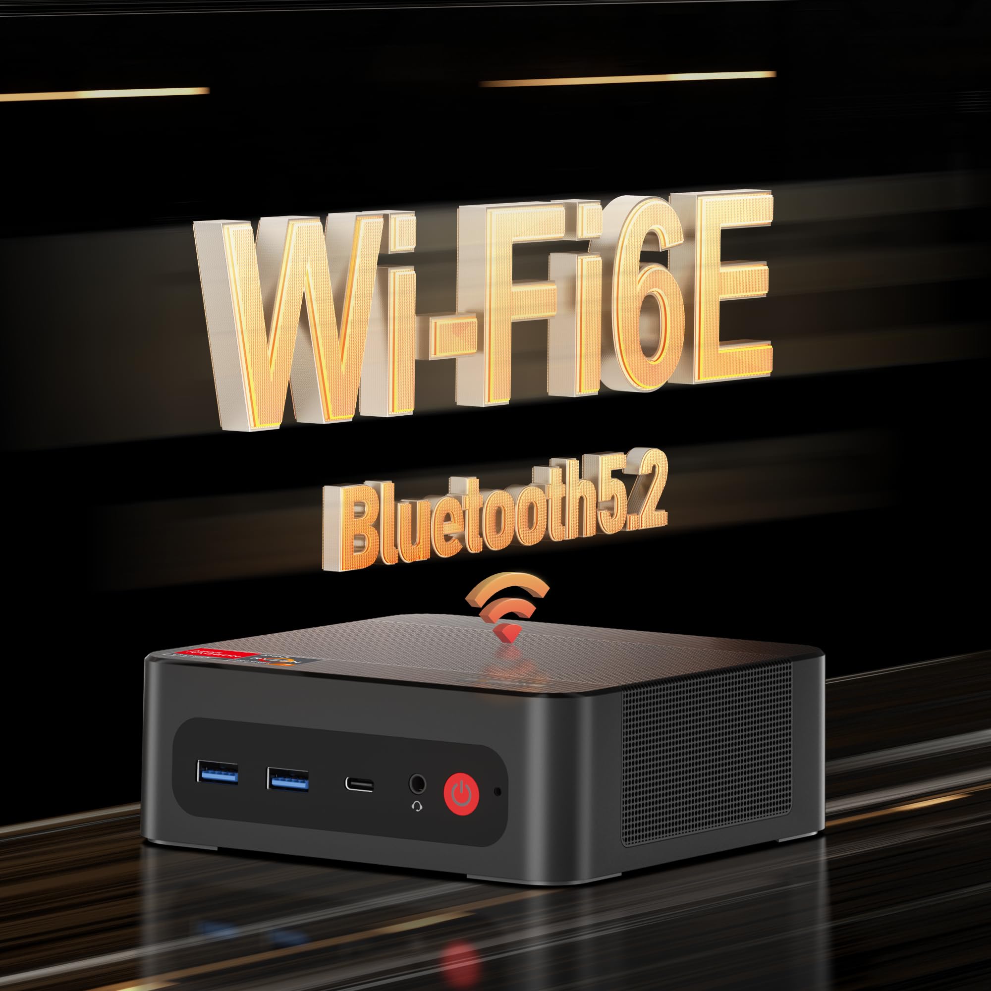 Mua Ryzen 7 5700U BOSGAME P4 Mini PC 32GB DDR4 3200Mhz RAM 1TB M.2