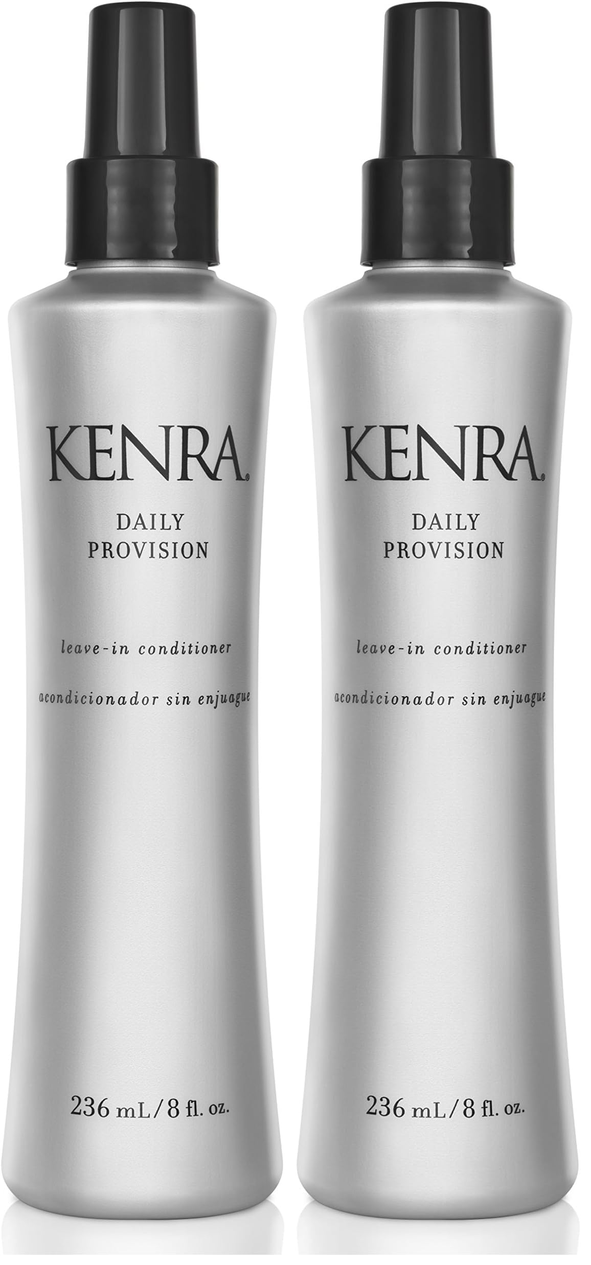 Kenra Professional Daily Provision Leave-In Conditioner | Hydrates,Detangles,&Adds Shine | Tames Frizz&Flyaways-| Thermal Protection-| Helps To Resist Humidity-| All Hair Types-| 8 fl. Oz,(Pack of 2) Image