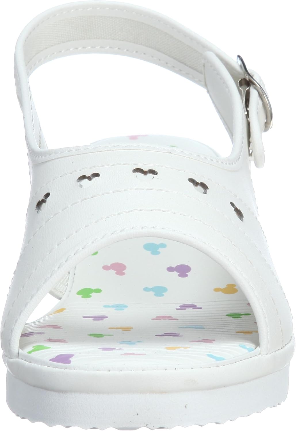 Amazon ディズニー Disney ナースサンダル 6113 Wht Wht Ll Disney ディズニー シューズ バッグ