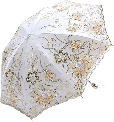Amazon Royanney 日傘 Uvカット 遮光 日傘 刺繍 花柄 遮熱 折りたたみ 刺繍の日傘 刺繍日傘 折り畳み日傘 傘 一級遮光 豪華な花柄の刺繍 母の日 プレゼント 母の日ギフト 母の日のプレゼント Royanney 傘 レインウェア 通販