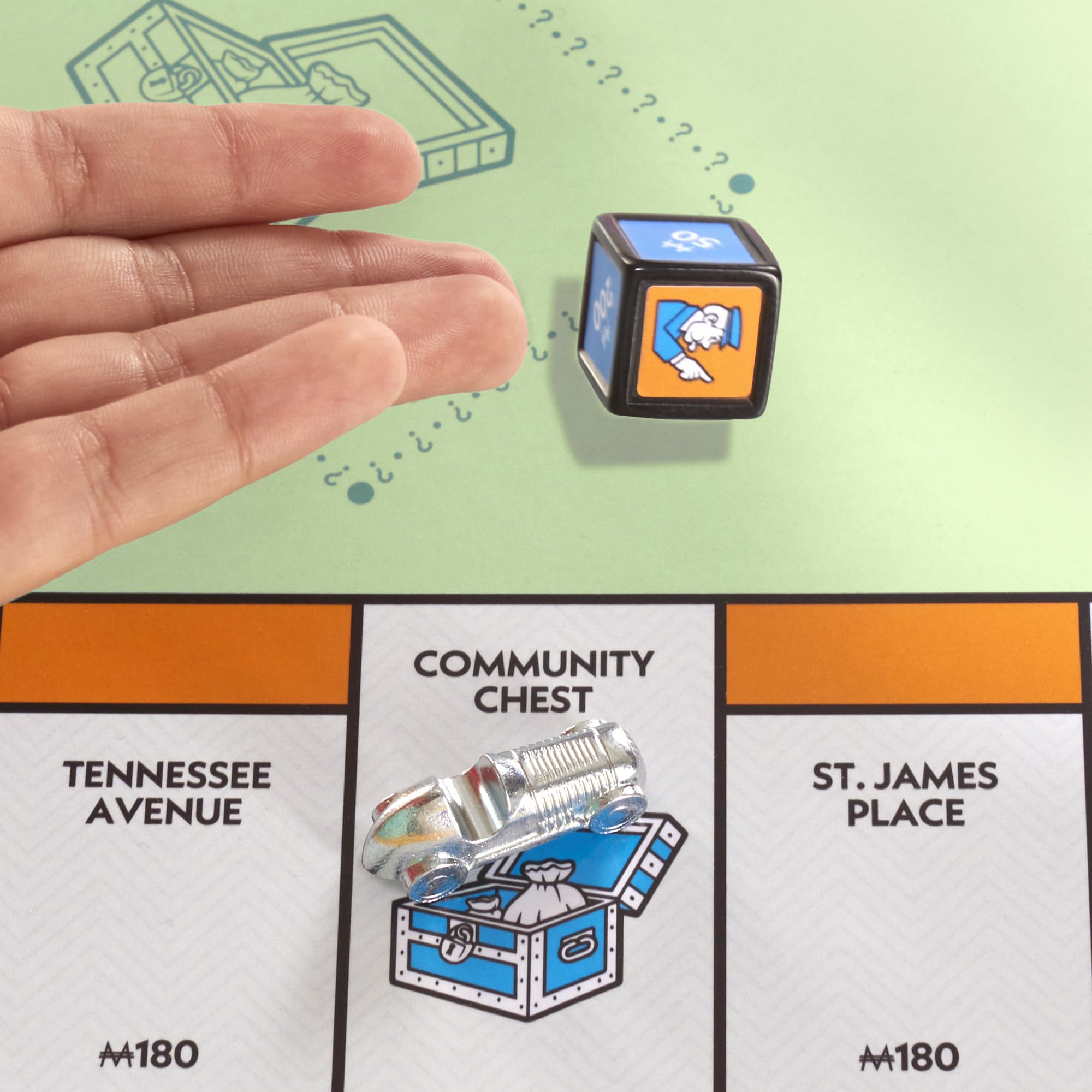 Monopoly Go to Jail Expansion | Add More Fun to Classic Monopoly Game and Play Faster | Ages 8+ | 2-6 Players | 40 Mins. | Family Board Games