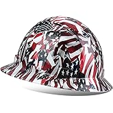 ProtectX Full Brim Hard Hats Vented Construction Helmets OSHA Approved Safety Hardhats 6-Point Suspension Cascos De Construccion