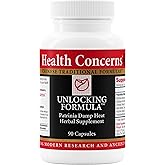 Health Concerns Unlocking Formula – Menstrual Discomfort & Qi Flow Support – Blood Circulation & Detox Herbal Supplement with Patrinia & Peony Root – Chinese Medicine Formula for Women – 90 Capsules