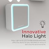Honeywell Home DW915S Doorbell - Wired or Wireless, Halo Light, 200m view 5