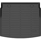 HAFIDI® Cargo Liner Fit for 2023 2024 2025 2026 Honda CR-V (Include Hybrid) (for Cargo Tray Highest Position) All Weather TPE Automotive Trunk Mat Custom CRV Hybrid Accessories - Black