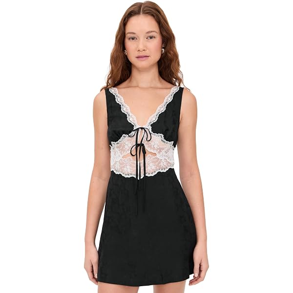 knee length dresses for ladies FOR LOVE & LEMONS Regina Mini Dress