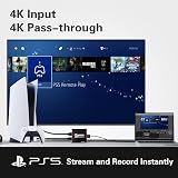 Mirabox USB 3.0 HD Capture Card 4K Pass-Through for PS5/Xbox/Camera Stream view 3