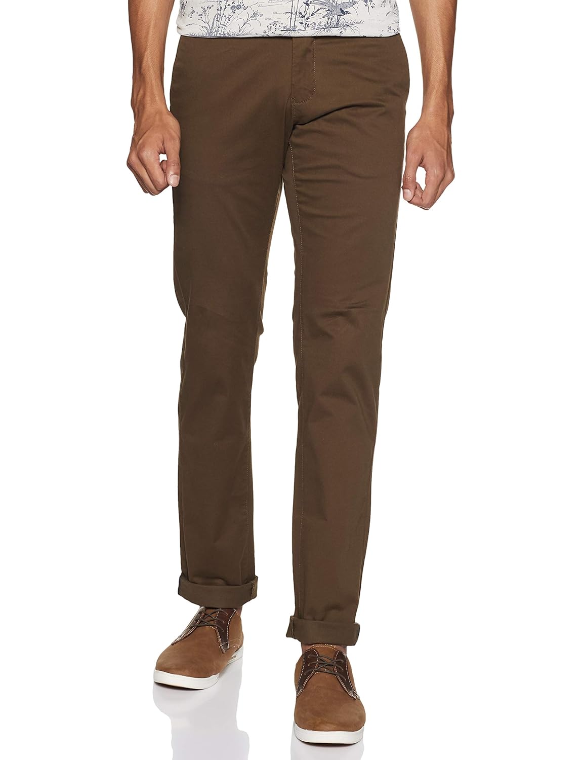Buy BASICS Men's Casual Trousers at Amazon.in