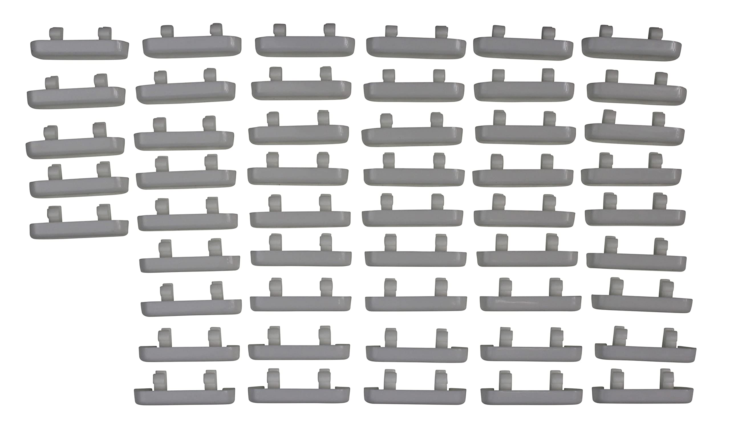 50 x PVC Window Drain Caps Weep Hole Drainage Covers uPVC Double Glazing White