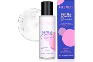 BEPHOLAN Cluster Lash Glue Remover 100ml, DIY Eyelash Extension Remover, Bond & Seal Adhesive Self Use, for Sensitive Eyes, Eye Makeup & Mascara Remover