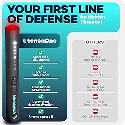 TensaOne Hidden Camera Detectors – Small Anti Spy