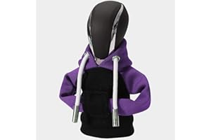 QTZFKFLHD Gear Shift Hoodie, Funny Gear Shift Knob, Universal Car Shift Knob HoodieAutomotive Interior Novelty Accessories