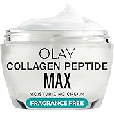 Olay Collagen Peptide Face Moisturizer, Firming Cream for Women, Fragrance-Free, Non-Greasy - Hydrating, Anti-Aging, Anti-Wrinkle, Smoothing of Fine Lines, Tightening Skin Care - Niacinamide, 1.7 Oz