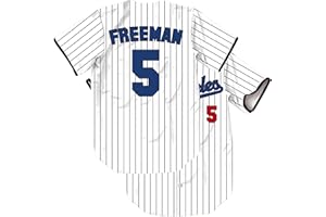 TIFIYA 17/42 Stripes Baseball Jersey Baseball Shirts for Men/Women/Young