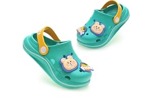 AYUEBO Kids Garden Clogs Toddler Slides Sandals Non Slip Water Shoes for Boys Girls Indoor Outdoor Toddler Little Kids Beach 