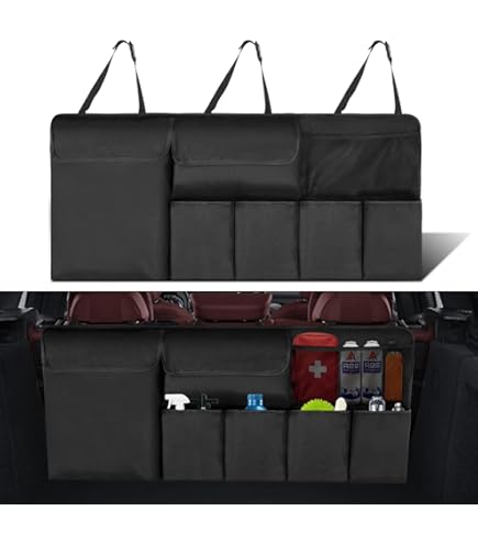 Car Trunk Storage Box Suower Aped Vehicle Mounted Organizer Multi