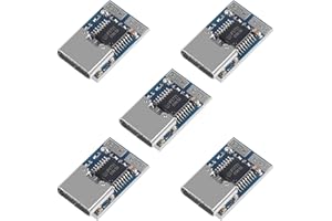 ATNSINC 5PCS Type-C PD Decoy Module PD23.0 to DC DC Trigger Module QC4 Charger 12V 5A PDC004-PD Type-C Input Module (12V)