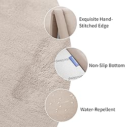 Baby Play Mat for Floor,1.3" Thick Elasti-Foam