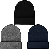 ZEXIAN Soft Winter Skull Beanie for Men&Women,Warm Knit Ski Hat Unisex