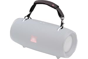 QIANHAI Speaker Handle Strap and Shoulder Belt Replacement Accessories Stronger Adjustable Compatible with JBL-Protable-Speaker (Short Handle Strap, Black)