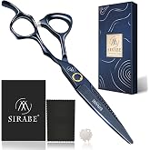 Sirabe Hair Cutting Scissors 6.7&rdquo; Japanese SUS440C Stainless Hair Scissors | Barber Scissors,Ultra Sharp Blades, Long-Lasting Sharpness, Ergonomic Comfort Hair Cutting Shears for Salon, Stylist &amp; Home