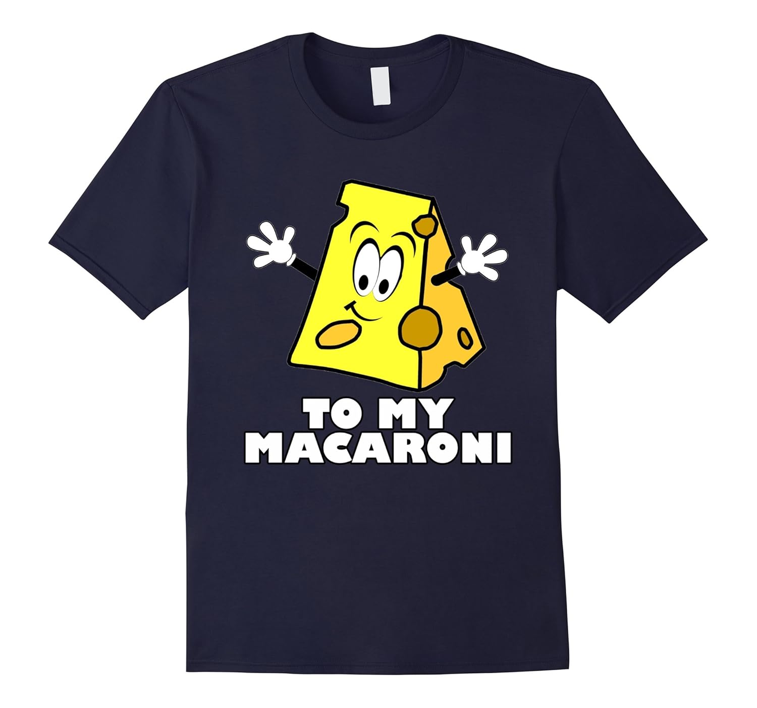 Funny Mac'n'Cheese New Year Matching Couple Costume T-Shirt-ANZ