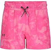 Under Armour Girls Active Woven Shorts, Moisture-Wicking 4-Way Stretch Fabric, Outdoor Collection
